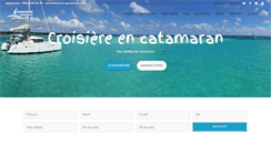 Desktop Screenshot of catamaranguadeloupe.com